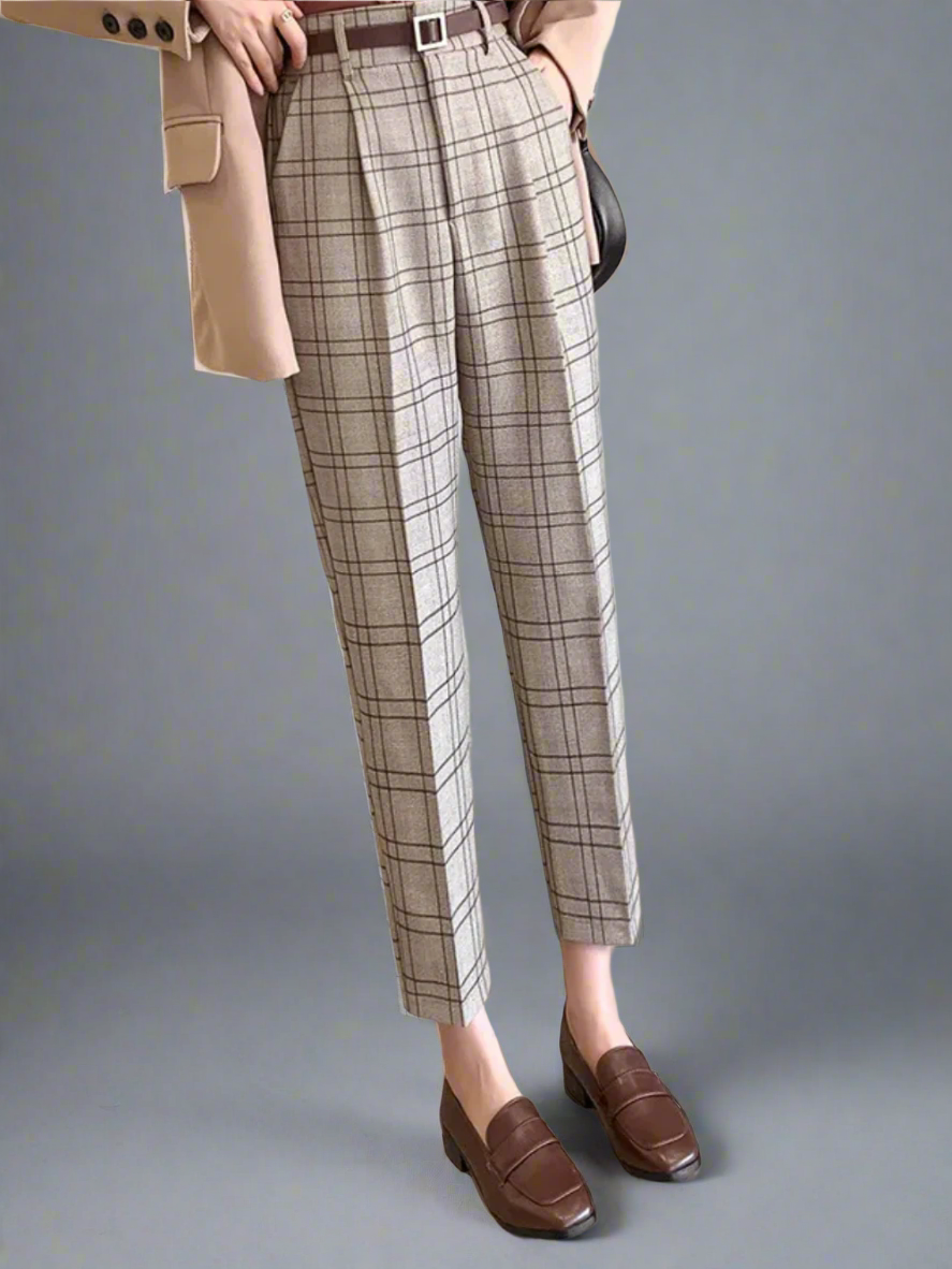 Solvivra Mod Square Casual Trousers