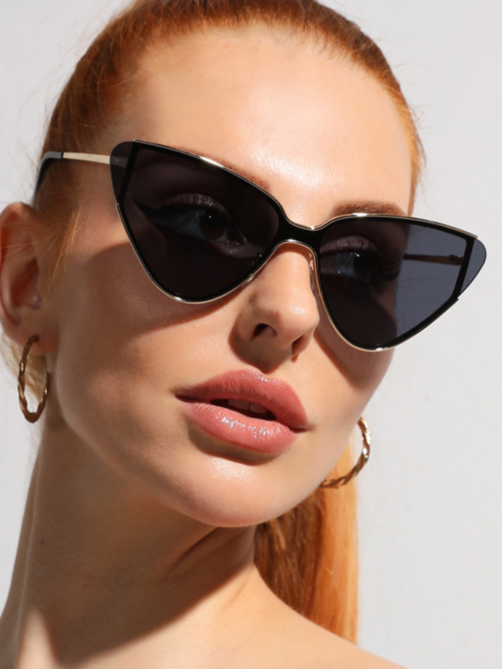Solvivra Eclipsette Cat Eye Sunglasses