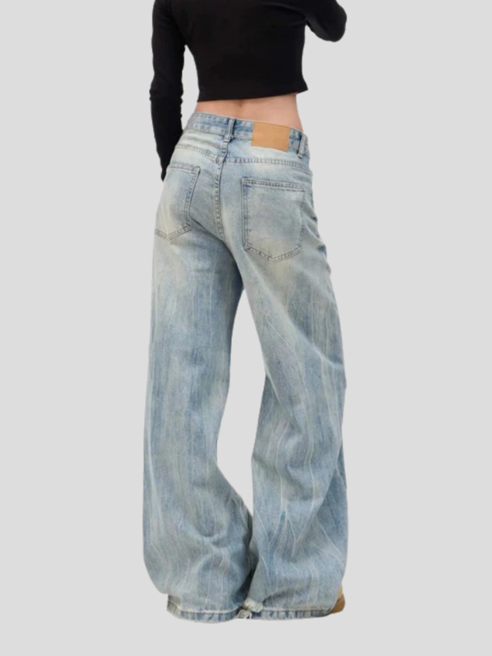 Solvivra Worn Soul Baggy Jeans