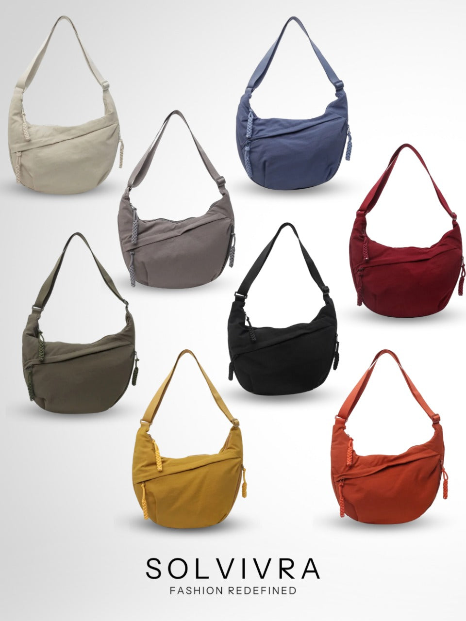 Solvivra Dumpling Crossbody Bag