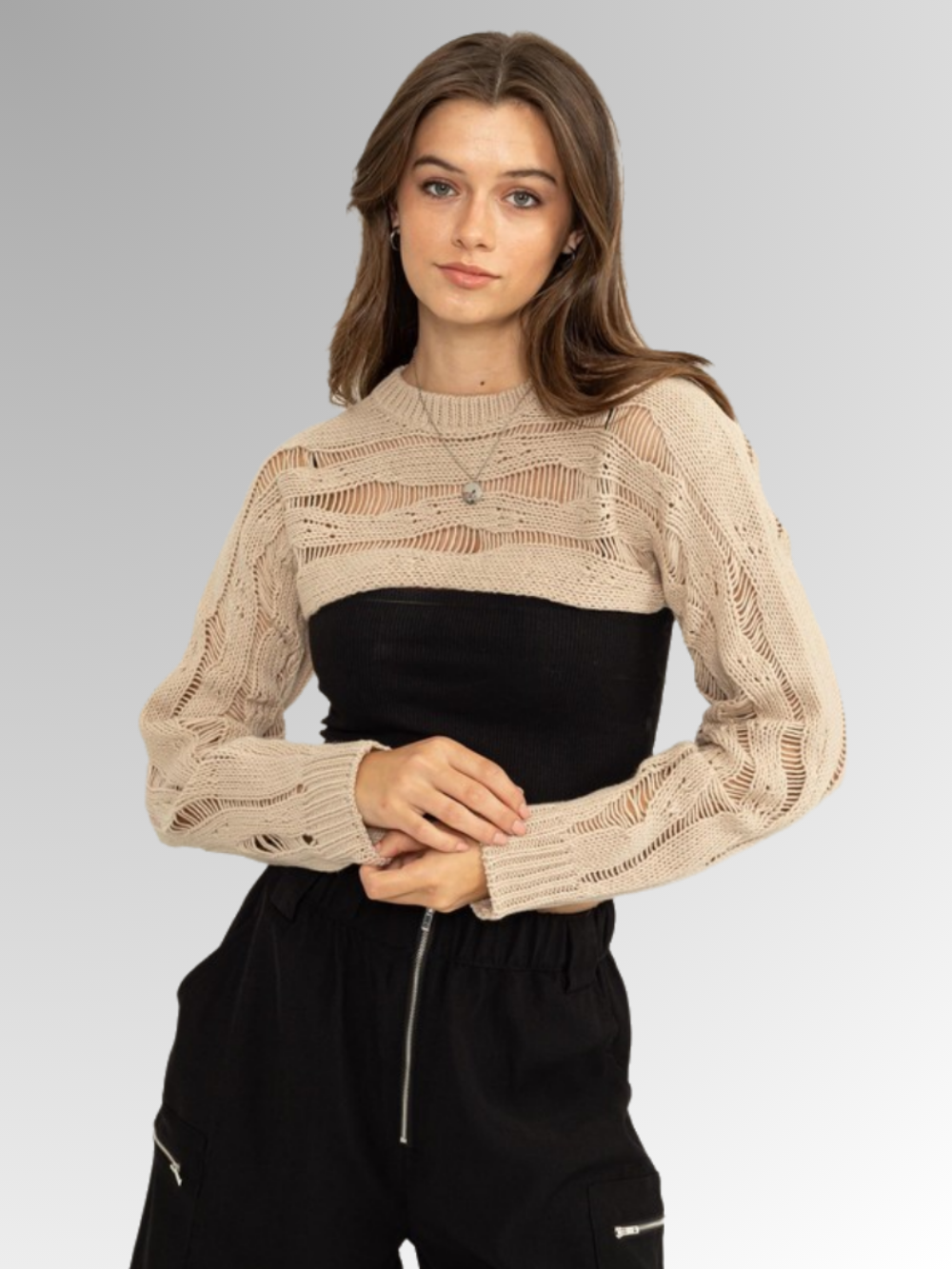 Solvivra Threadlight Shrug Sweater