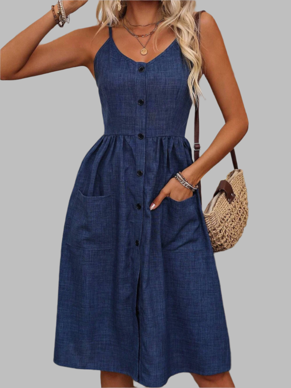 Solvivra Blue Button