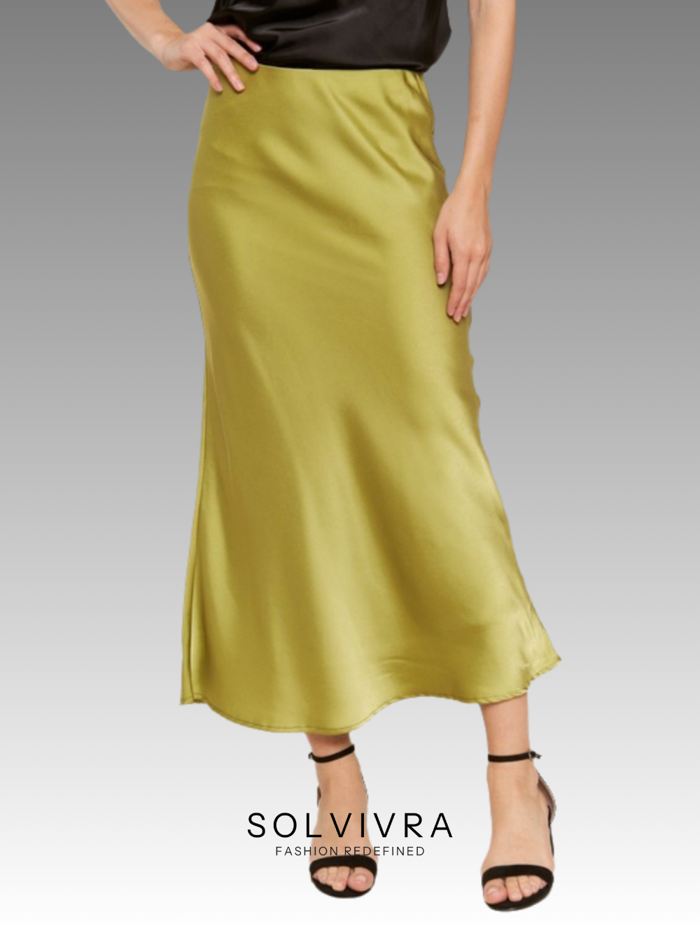 Solvivra Jade Sway Midi Skirt