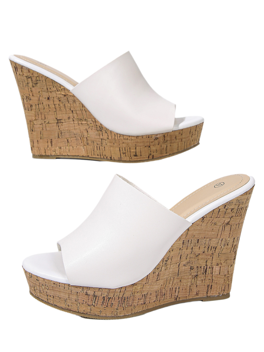 Solvivra Elevate Me Peep Toe Wedge Sandals