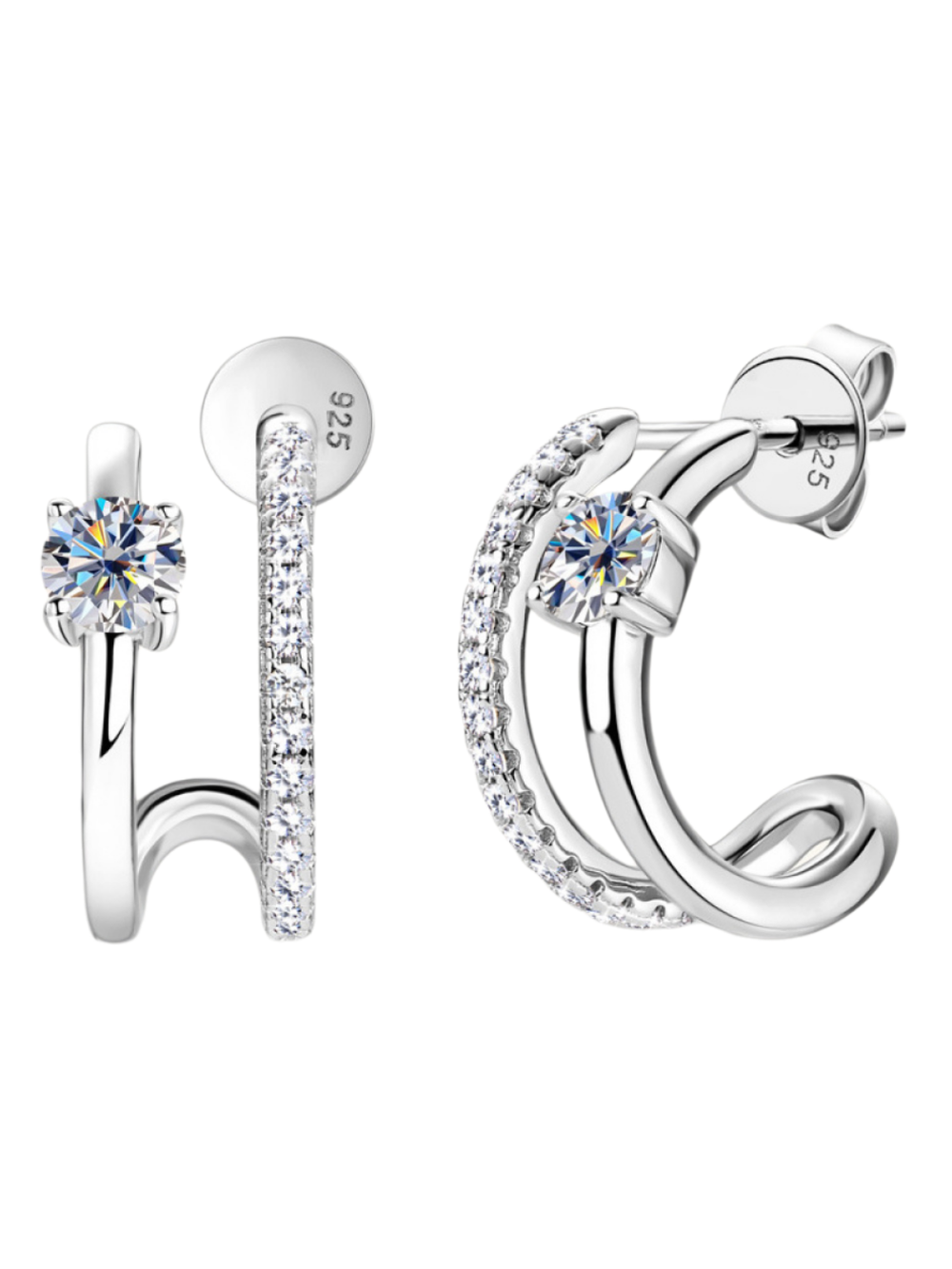 Solvivra Luminara Loop Earrings