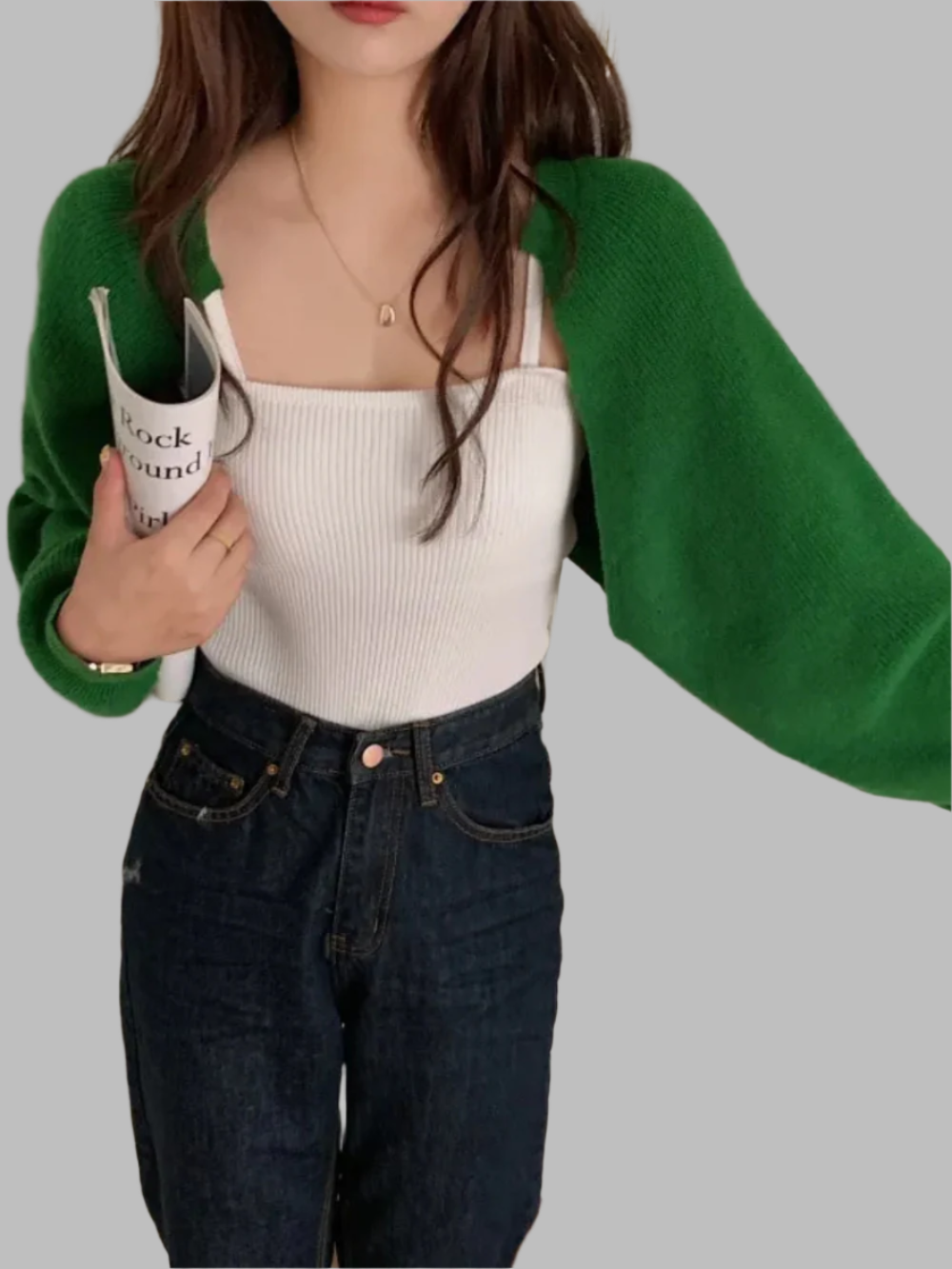 Solvivra Serenity Knit Shrug Cardigan