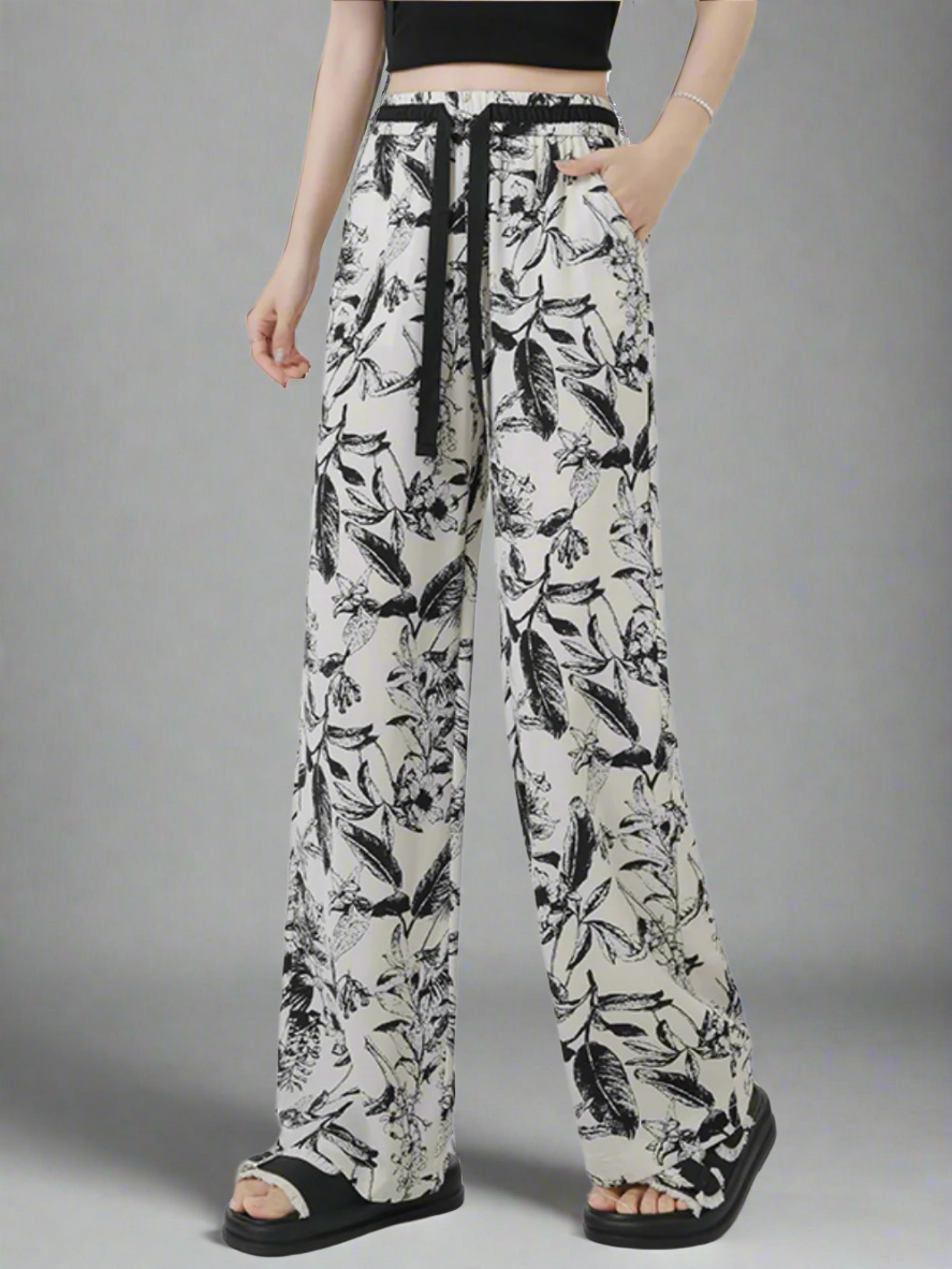 Solvivra Canvas in Bloom Trousers