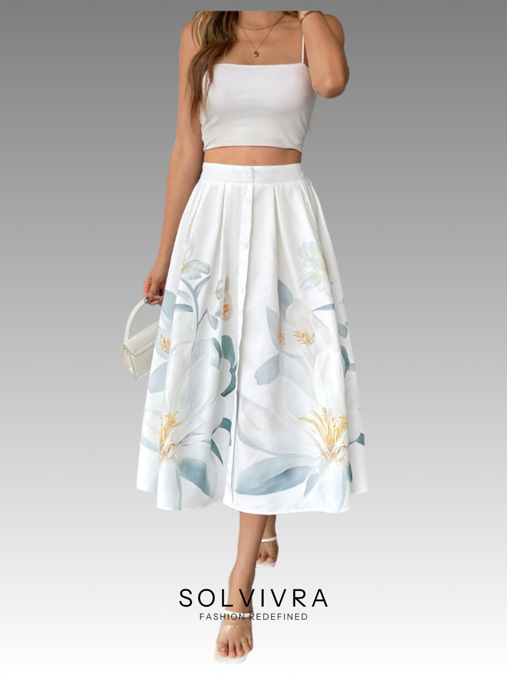 Solvivra Lily Breeze Midi Skirt
