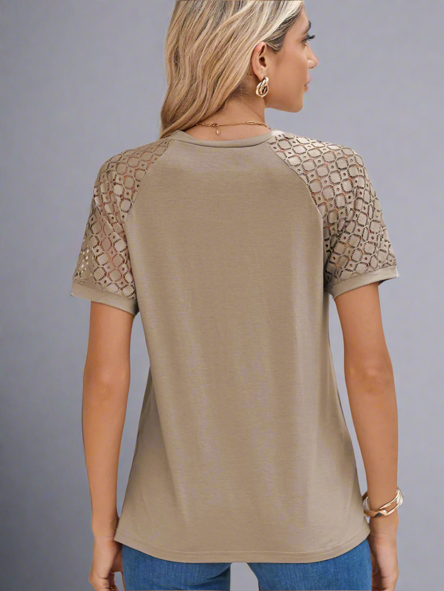 Solvivra Laced Intent Top