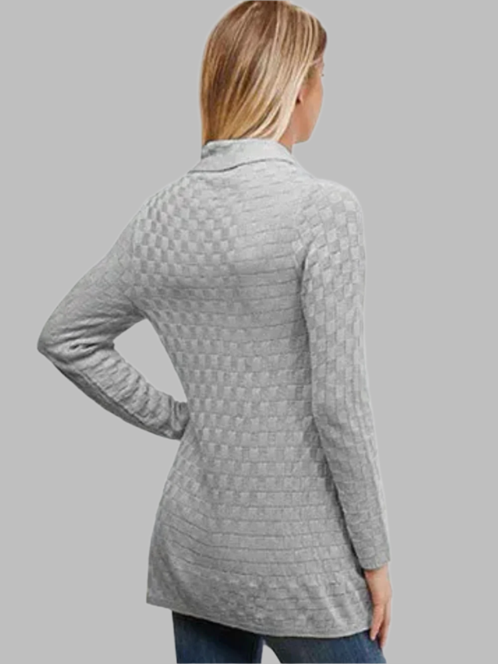 Solvivra Twist Weave Cardigan