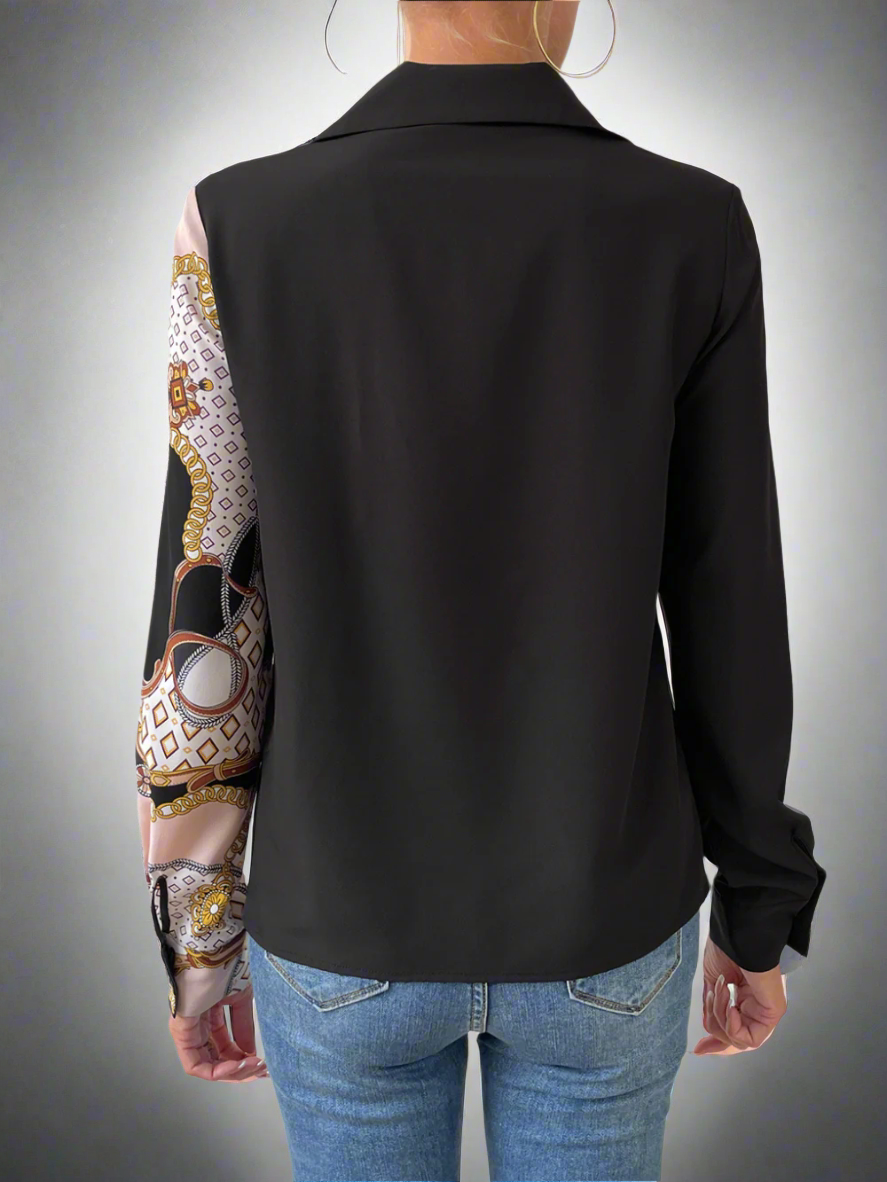 Solvivra ZweiSinn Collared Blouse