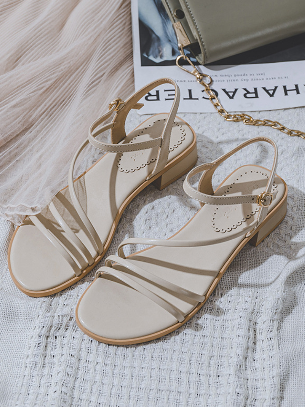 Solvivra Bare Belle Chic Sandals