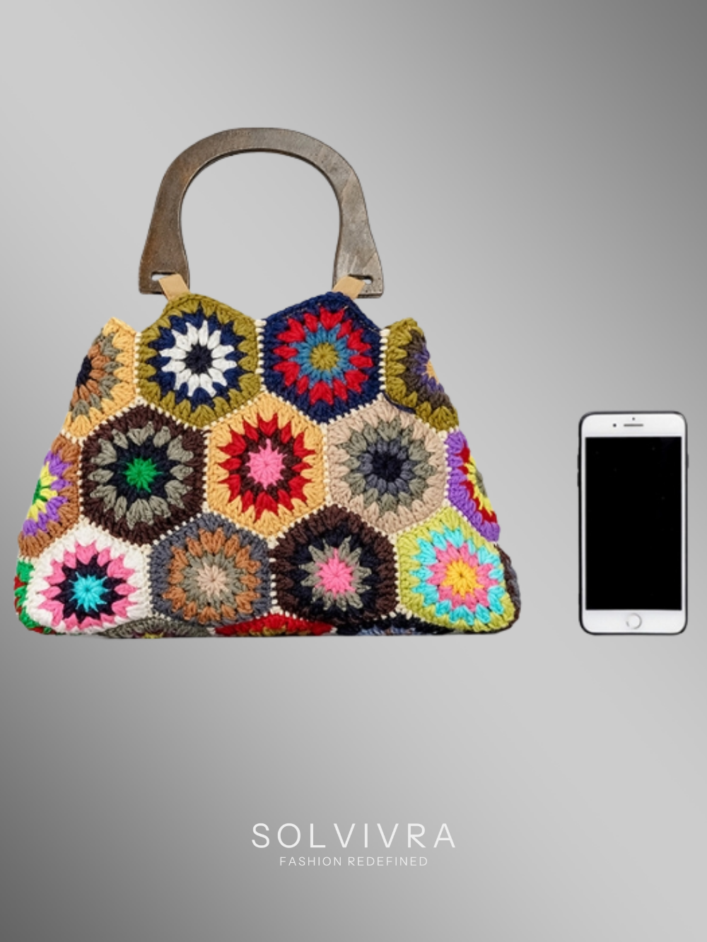 Solvivra Retro Weave Garden Tote