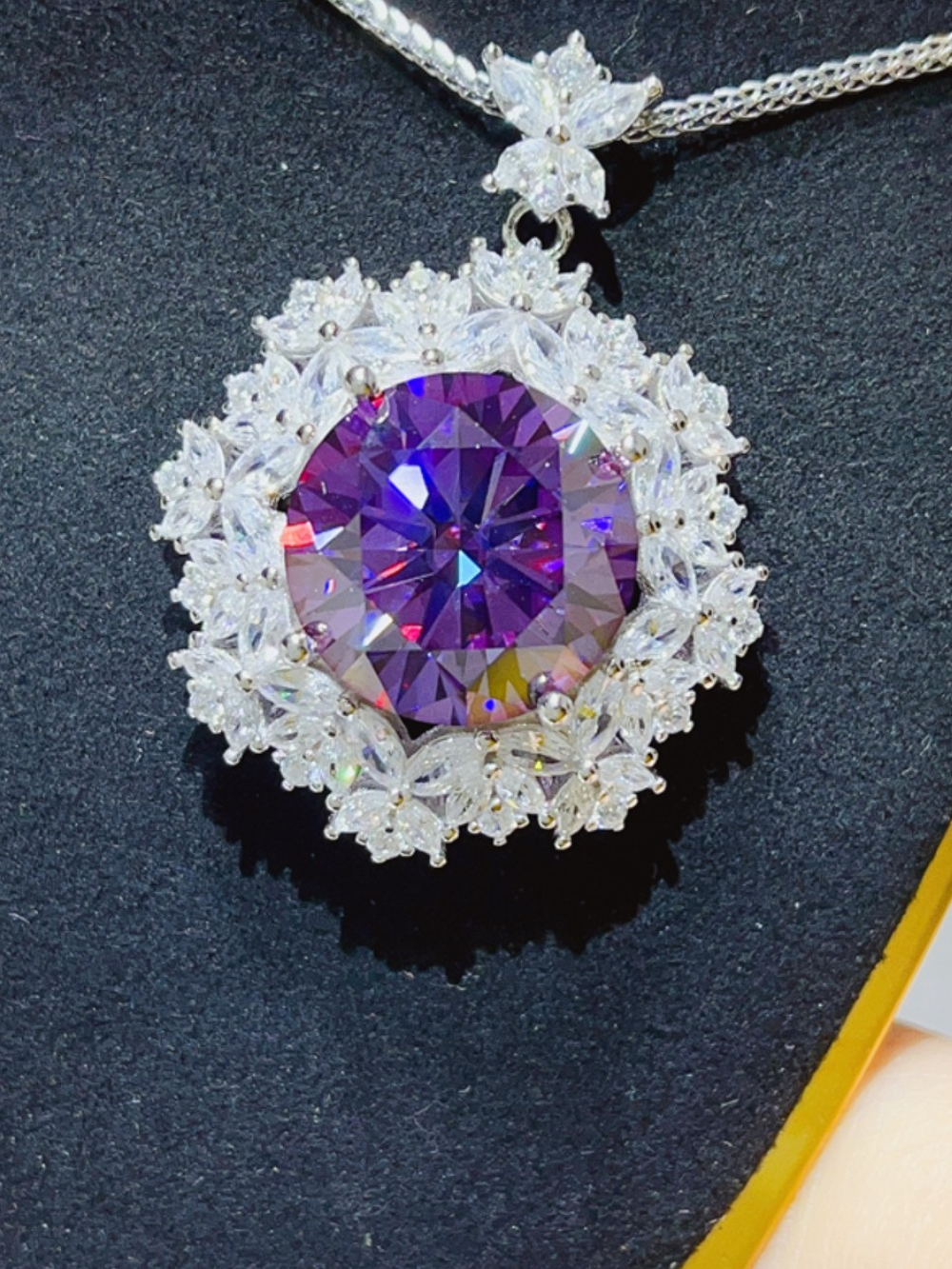 Solvivra Purple Pendant of Promise