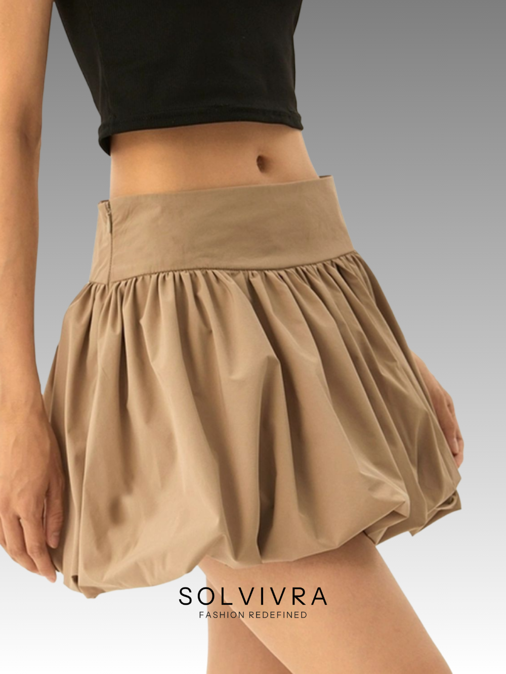 Solvivra Bubble Trouble Mini Skirt