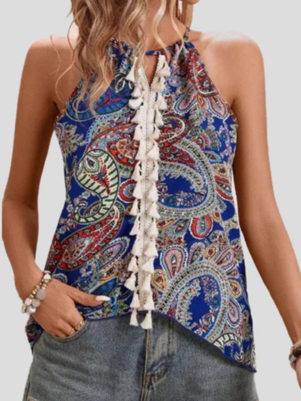 Solvivra Notch & Style Sleeveless Tank Top