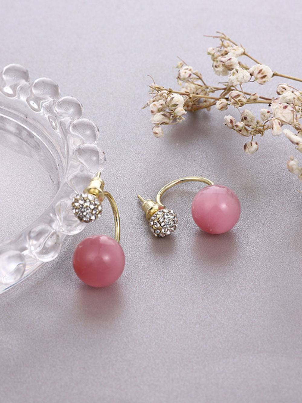 Solvivra Sakura Glow Bead Earring
