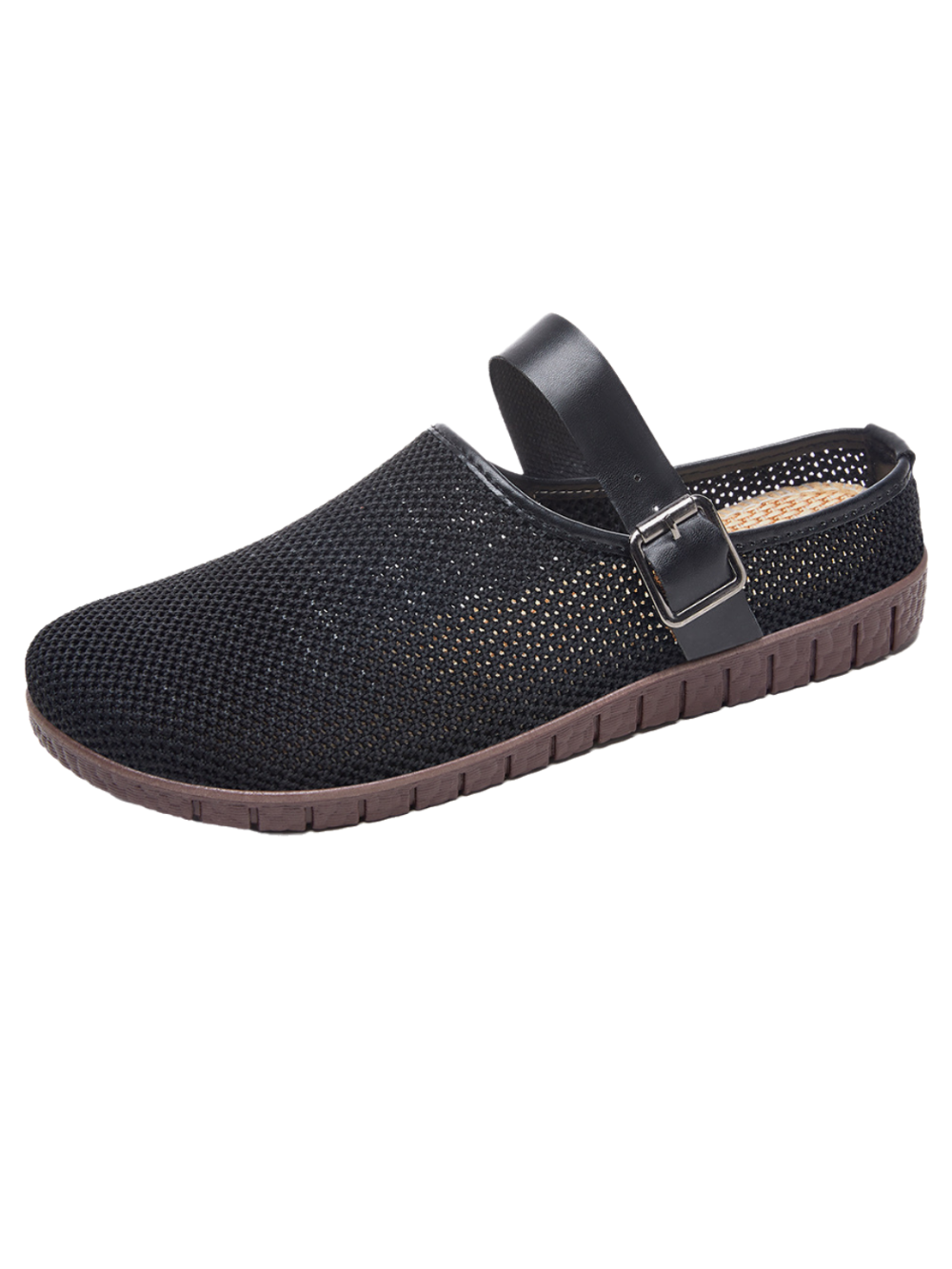 Solvivra Simply Sleek Round Toe Flat Shoes