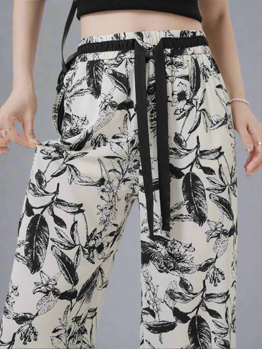 Solvivra Canvas in Bloom Trousers