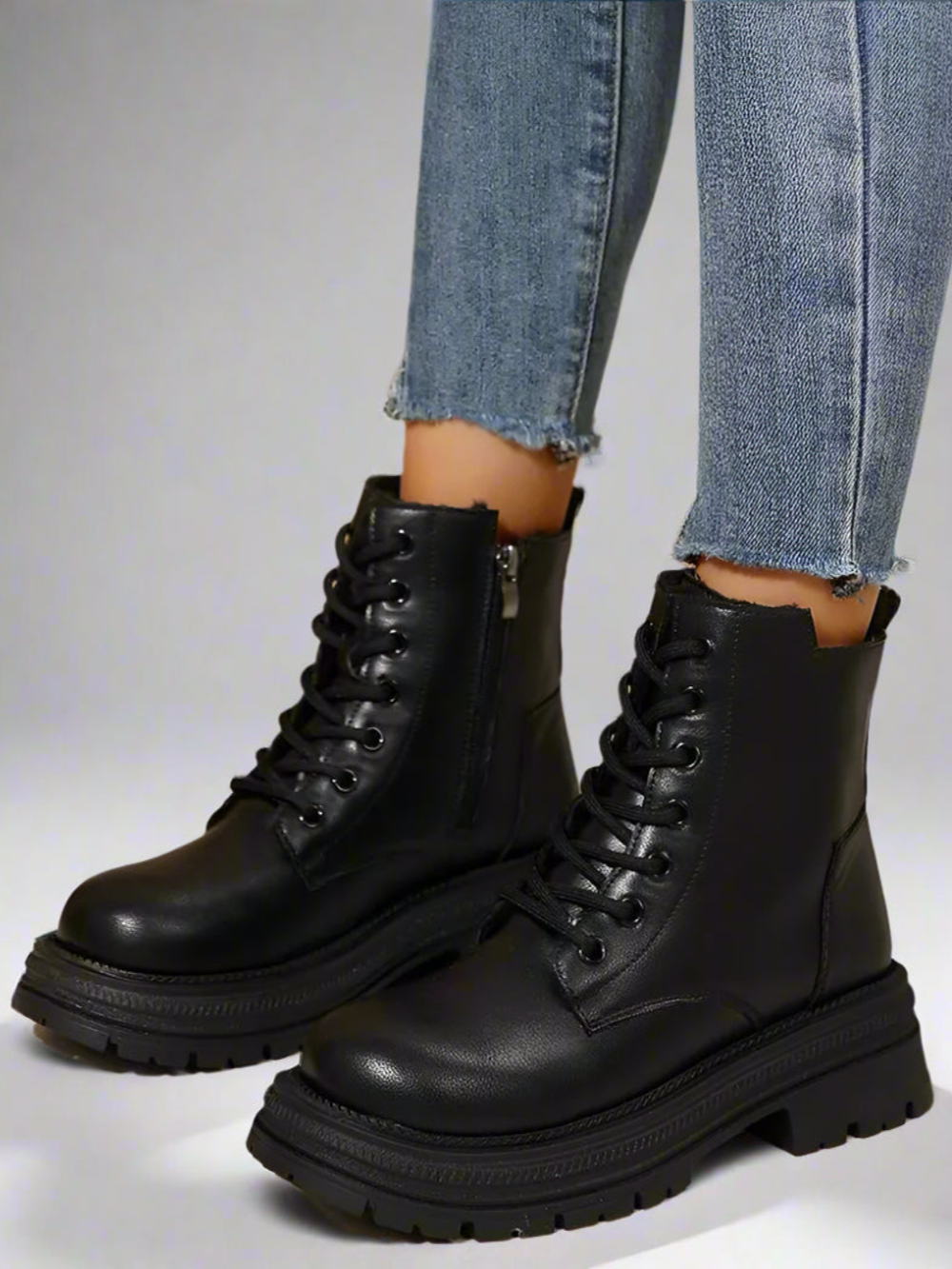Solvivra Trooper Mode Platform Boots