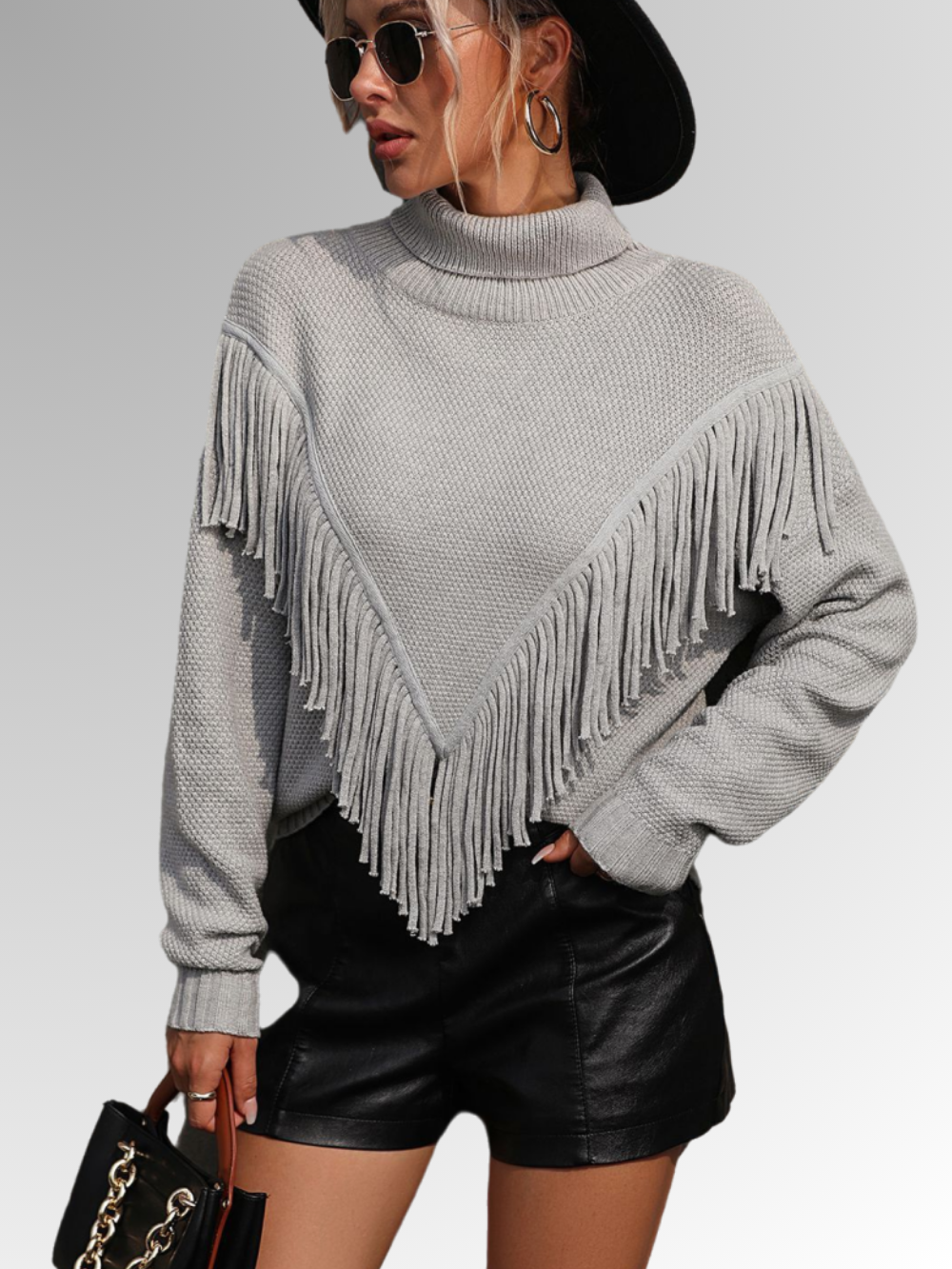 Solvivra Twist & Tassel Pullover