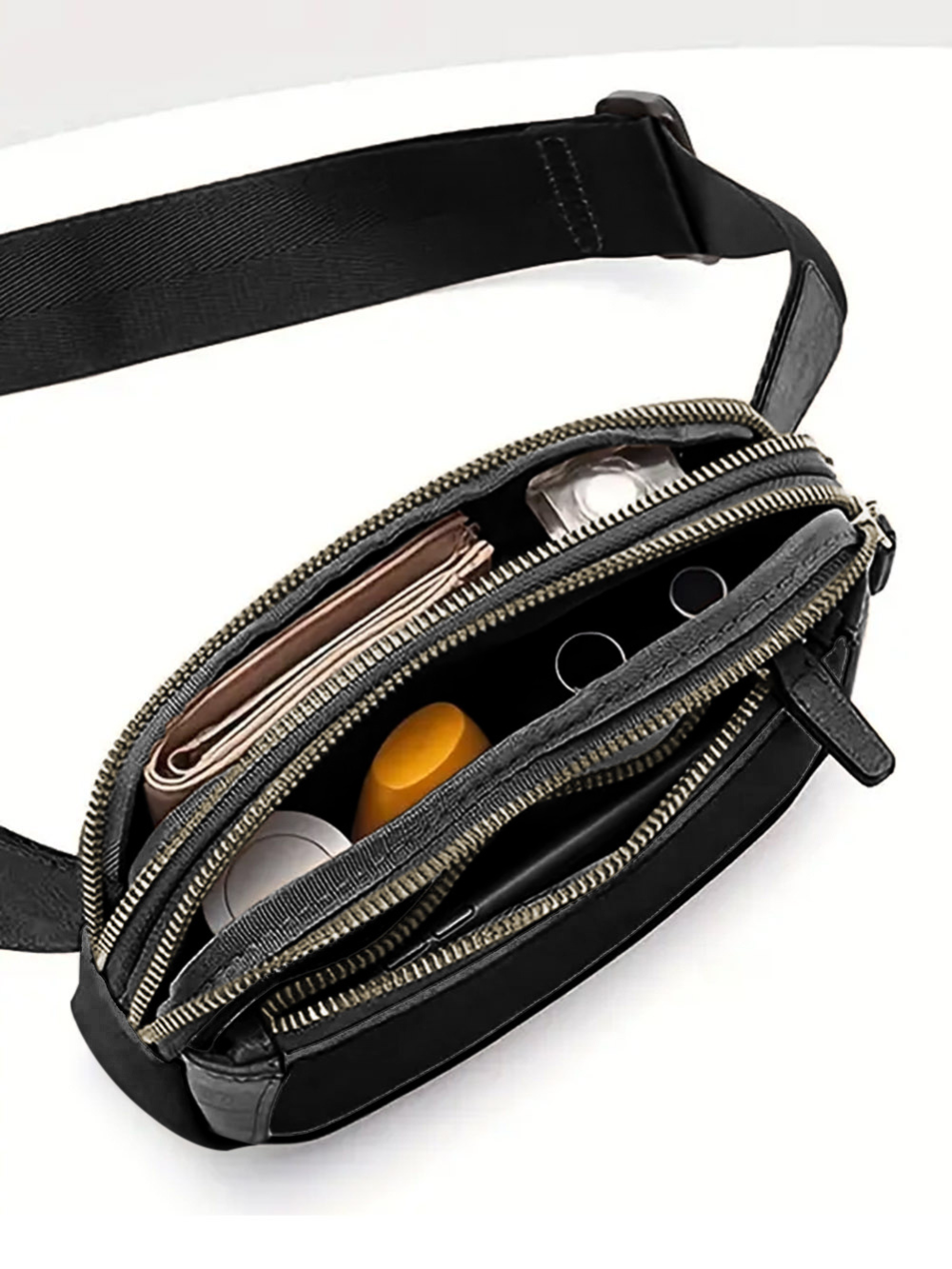 Solvivra Blackline Minimalist Crossbody Bag
