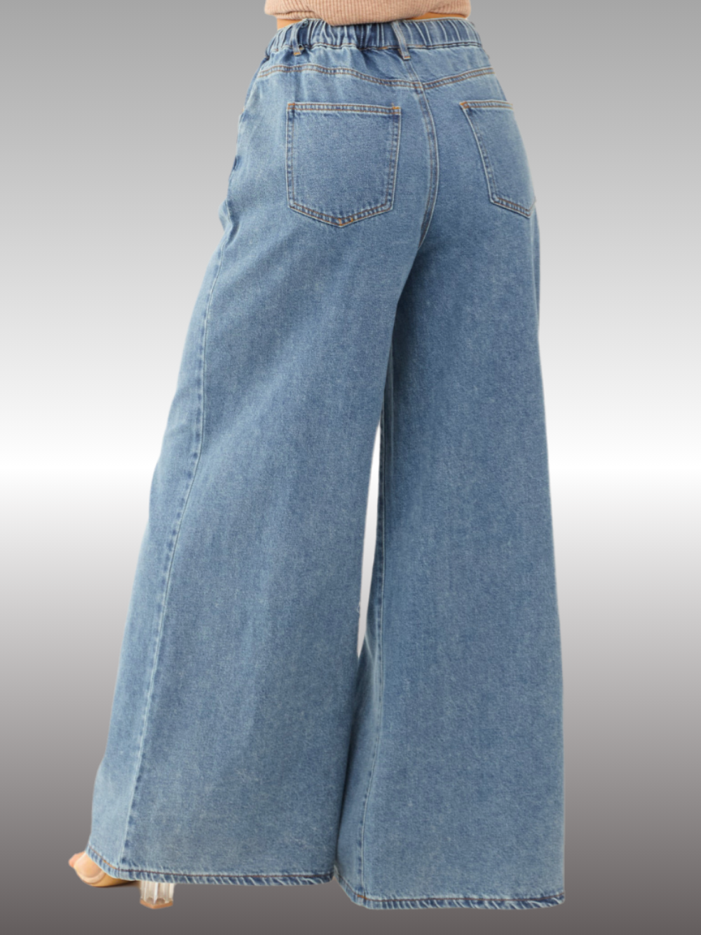 Solvivra Dusk Ease Drawstring Jeans