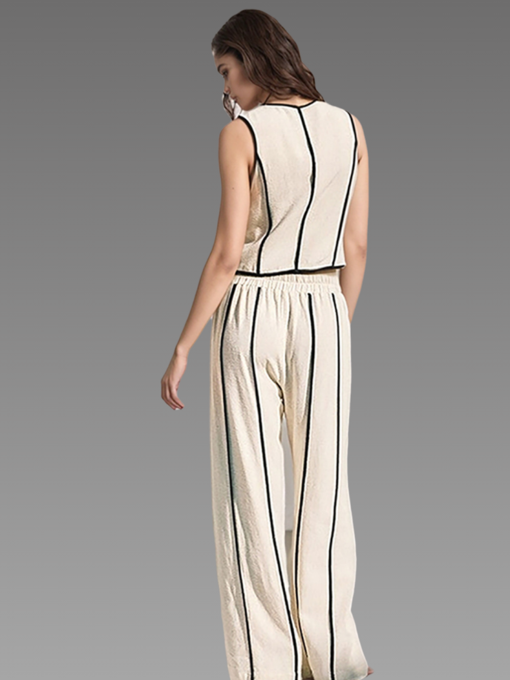 Solvivra Pin Me Perfect Vest and Pants Set