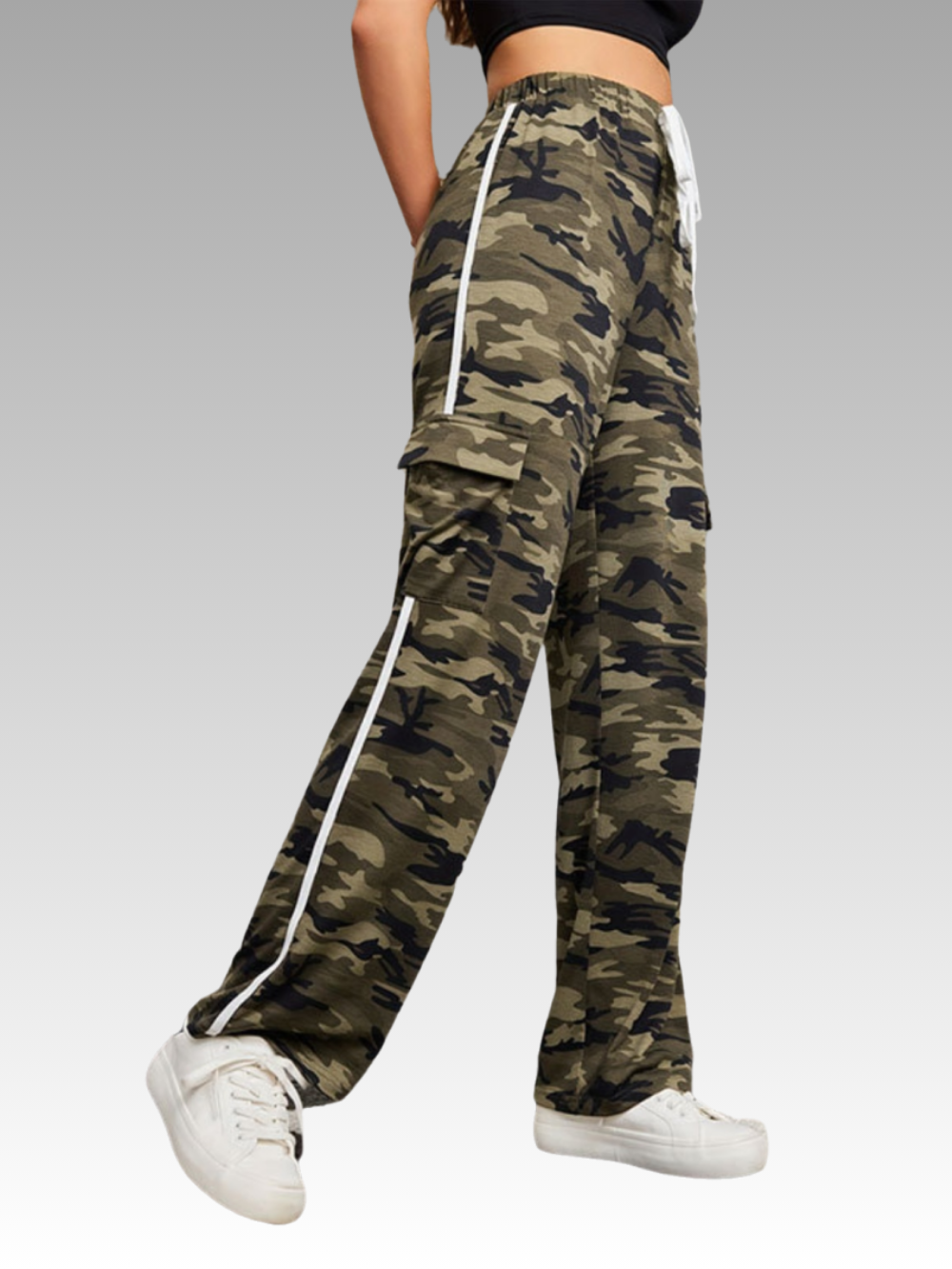 Solvivra Cargo Mode Camouflage Pants