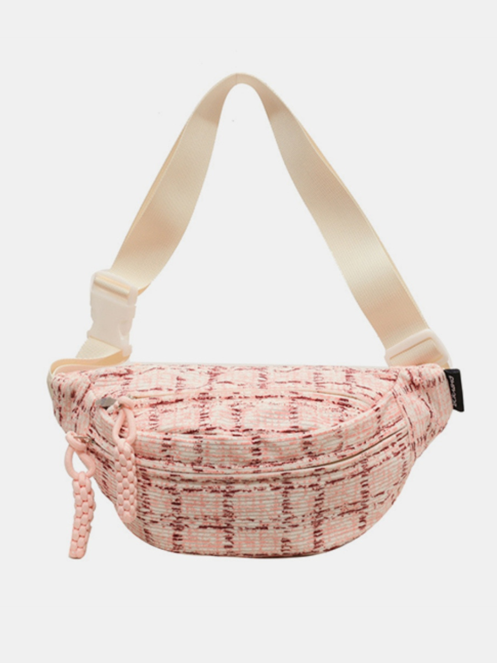 Solvivra Splash Thread Plaid Crossbody Bag