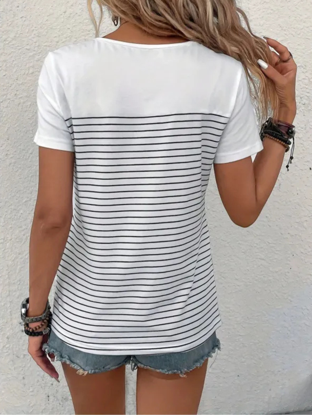 Solvivra Button and Stripes Classic Shirt