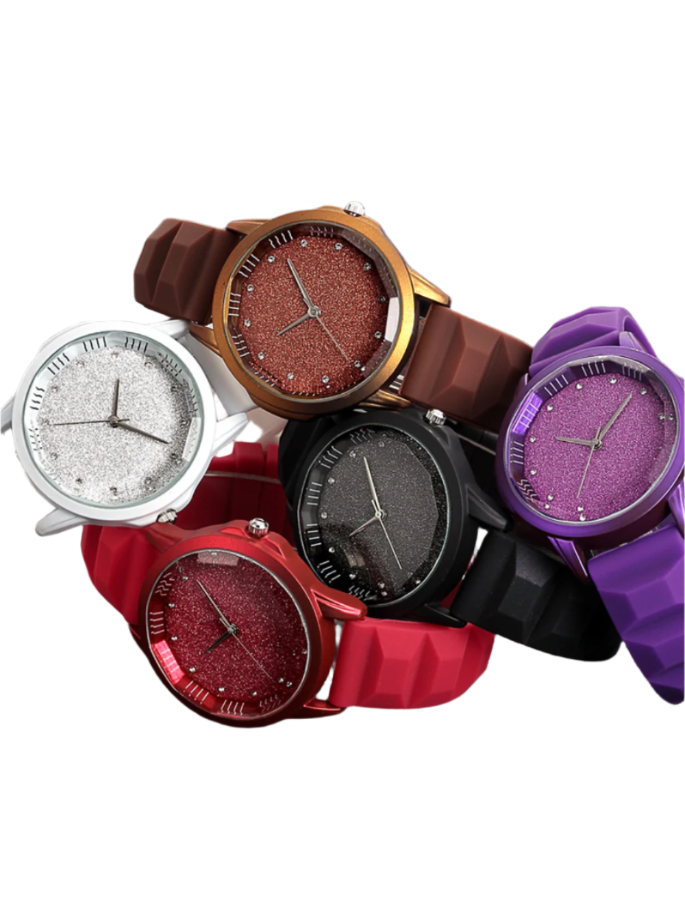 Solvivra Casual Pulse Silicon Watch