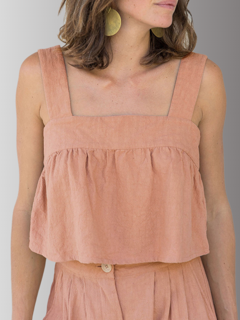 Solvivra Fresh Frame Wide Strap and Pants Set