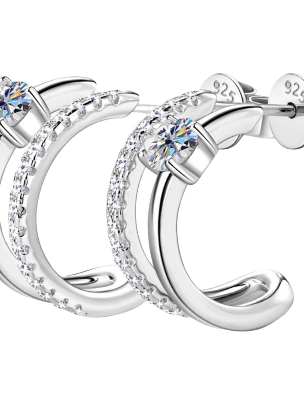 Solvivra Luminara Loop Earrings
