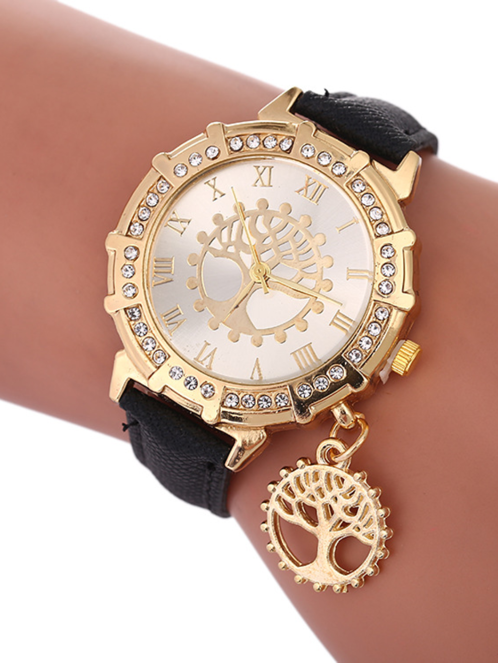 Solvivra Tree of Time Ladies Watch