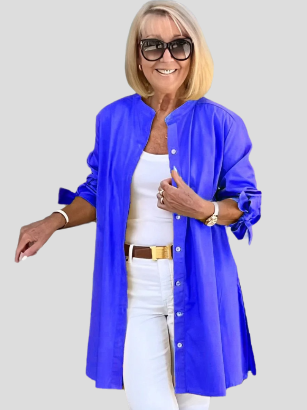 Solvivra Luxeline Stand Collar Top