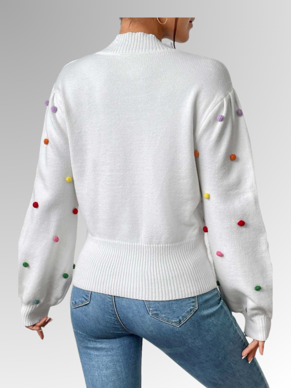 Solvivra Playful Puff Sweater