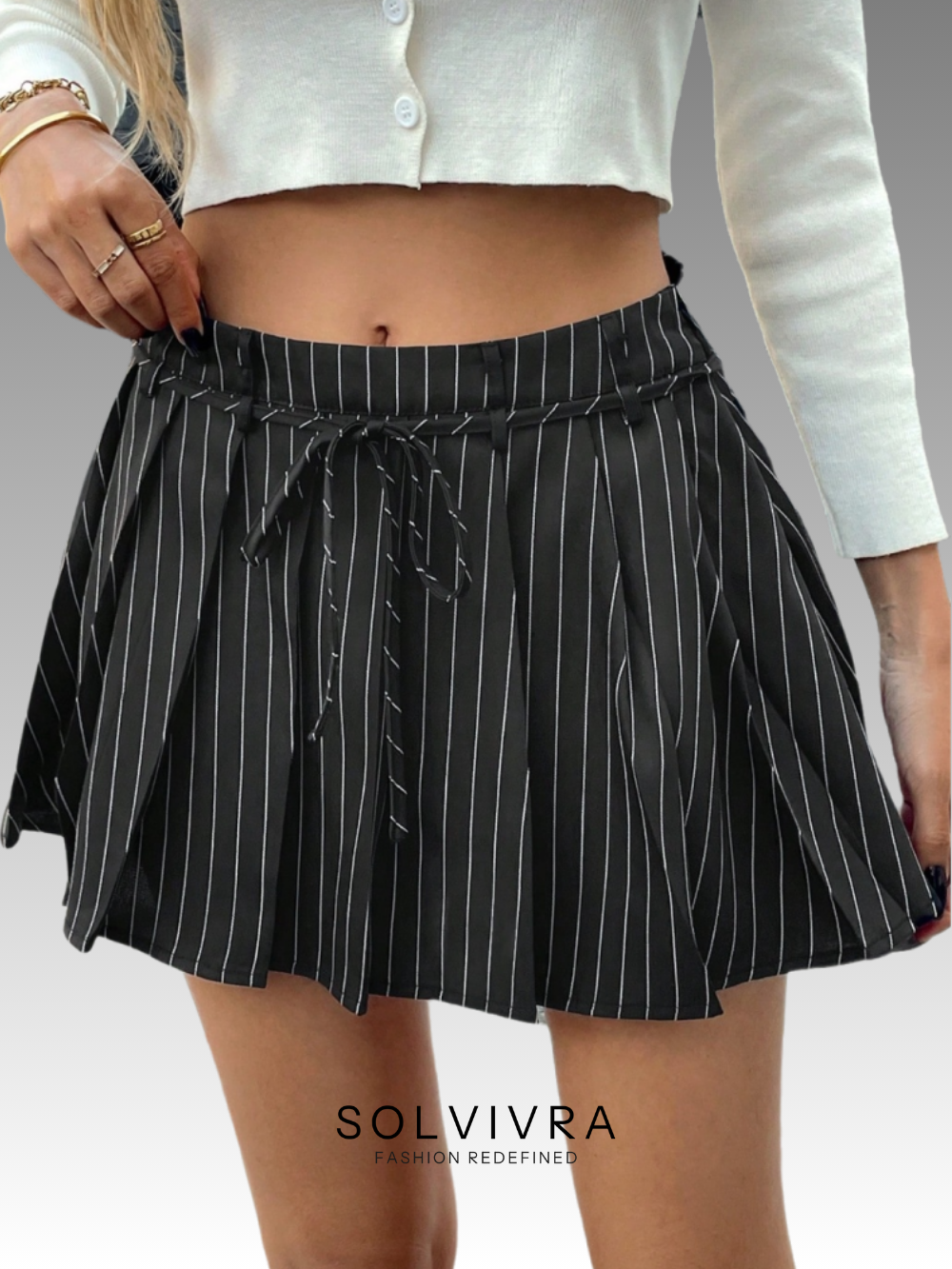 Solvivra Knot Your Girl Mini Skirt