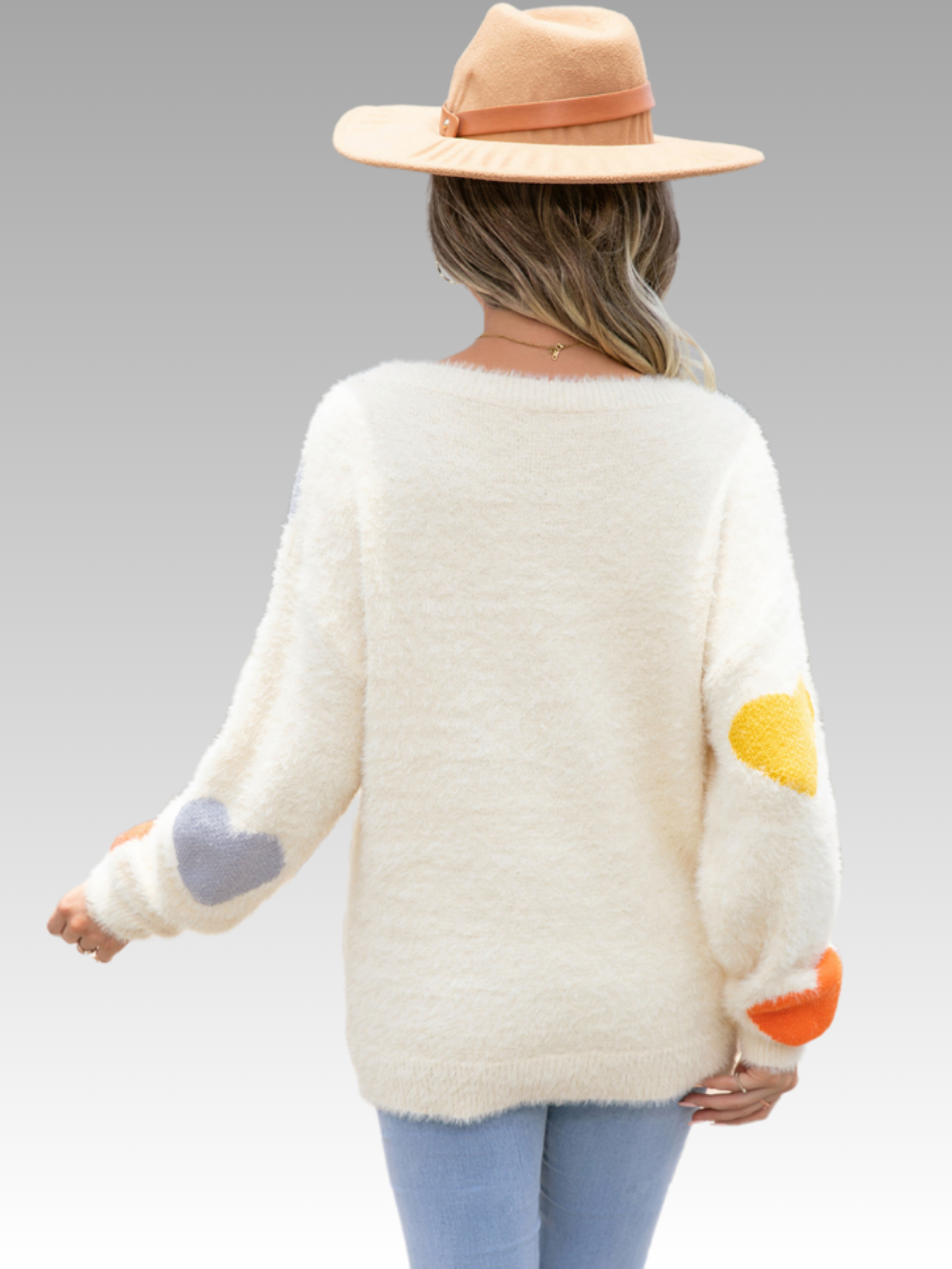 Solvivra Flutter Hearts Sweater