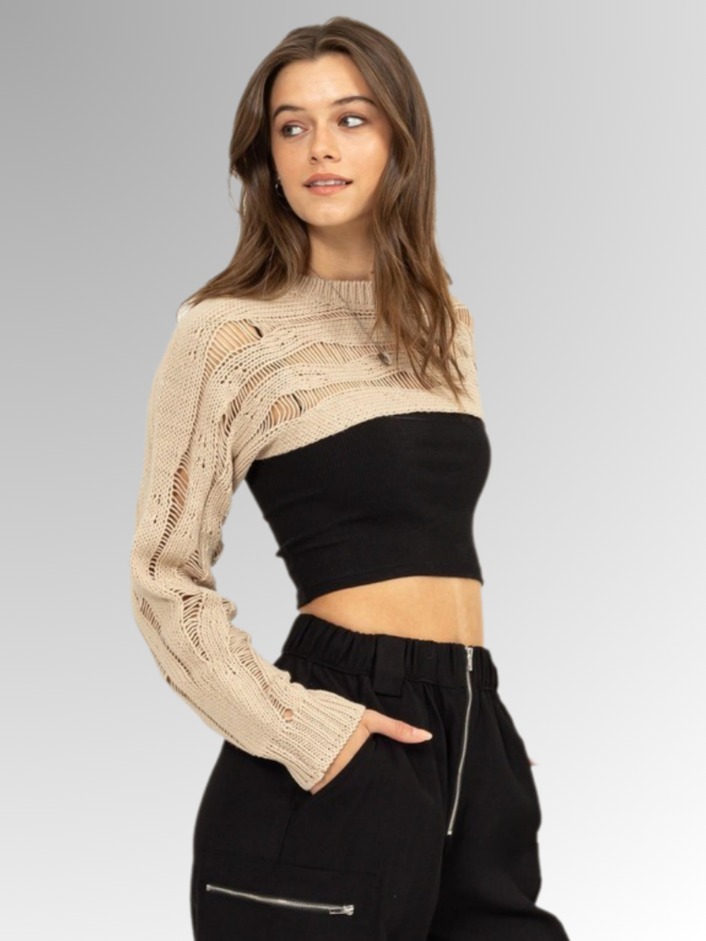 Solvivra Threadlight Shrug Sweater