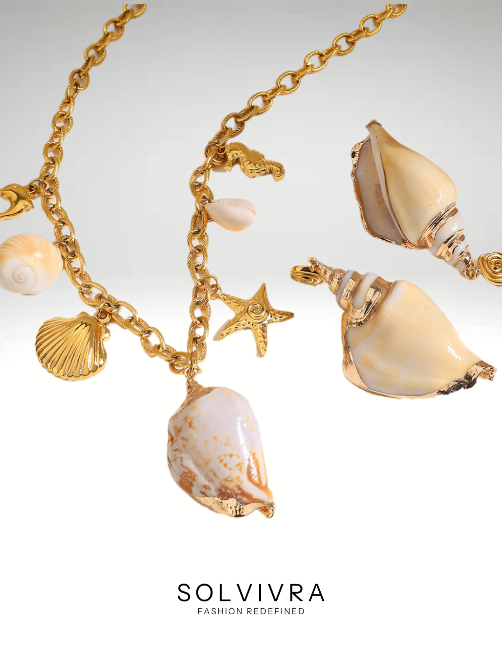 Solvivra Ocean Pearl Dream Earrings and Necklace Set