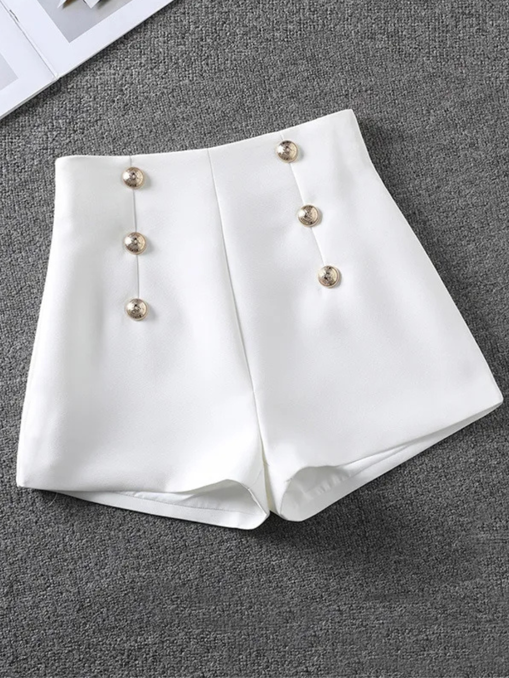 Solvivra Tailored Elegance Suit Shorts