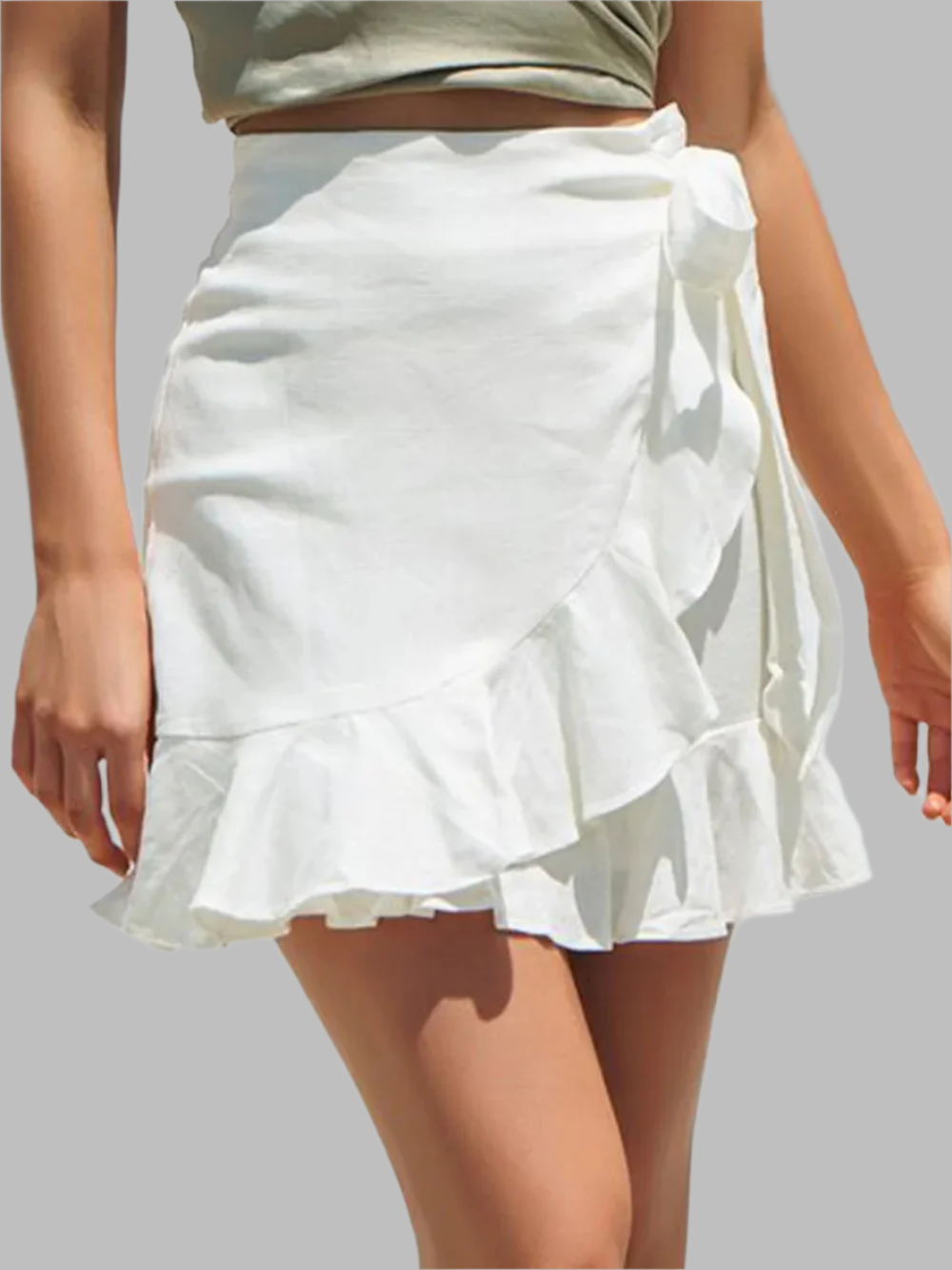 Solvivra Ruffle Rush Summer Skirt