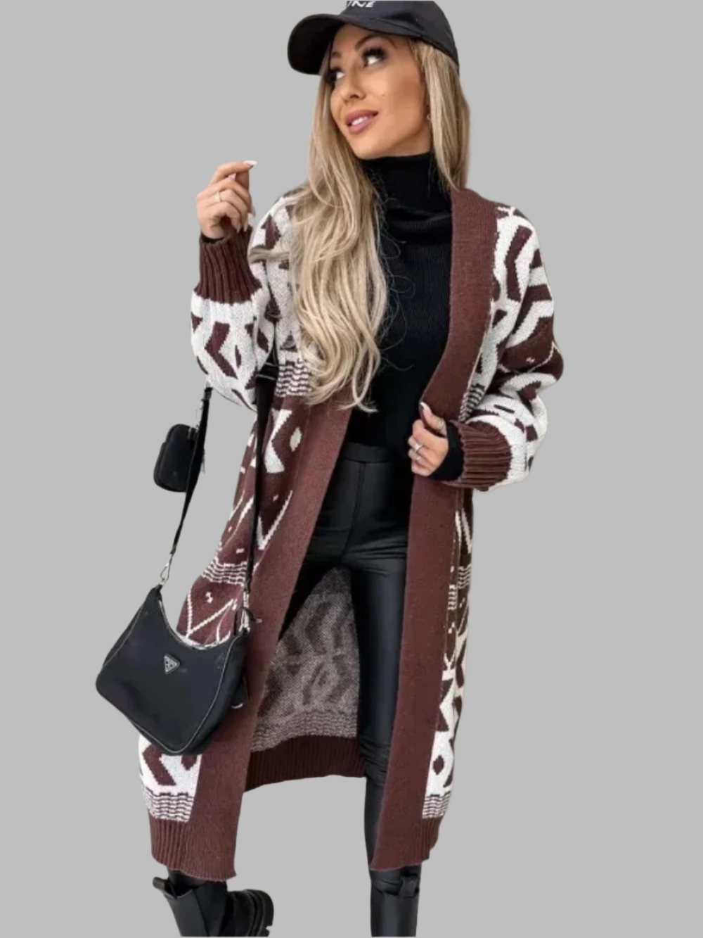 Solvivra Argyle Bliss Cardigan
