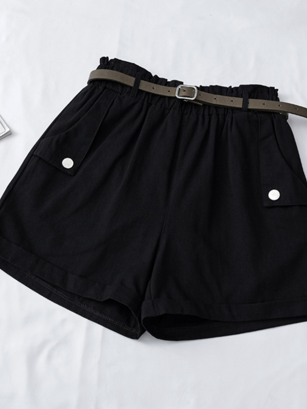 Solvivra Plicated High-Waist Trousers