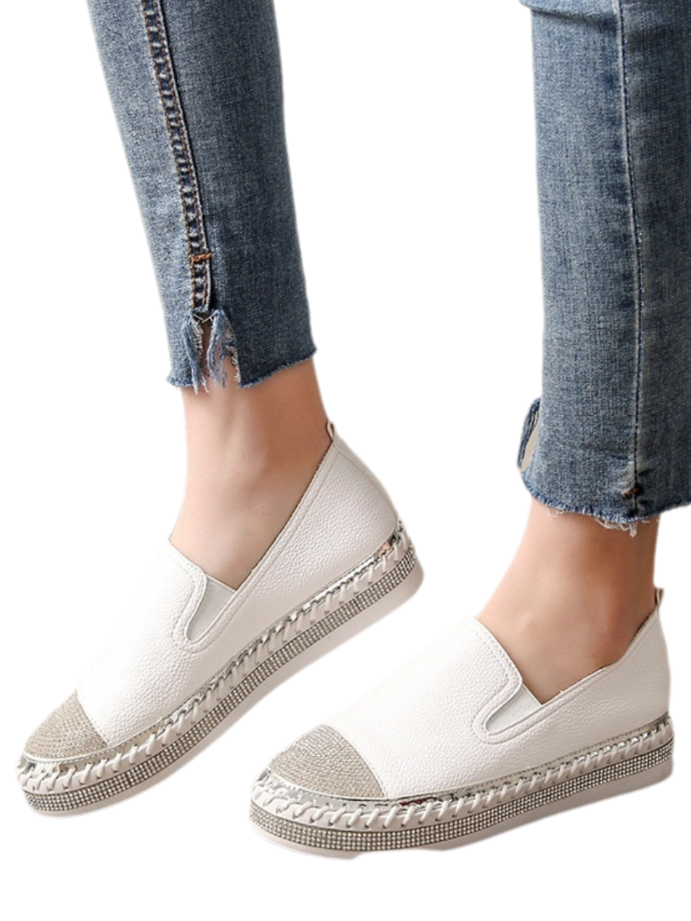 Solvivra Glitz Step Loafers