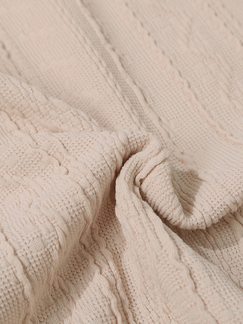 Solvivra Drape & Button Long Sleeve Top