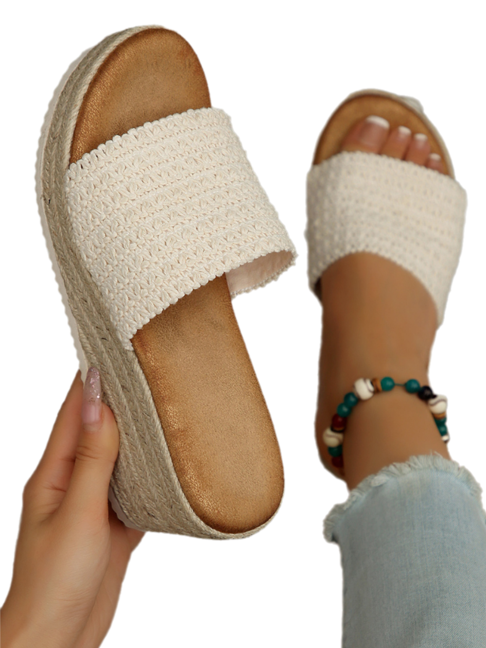 Solvivra Nomad Soul Espadrille Wedge Sandals