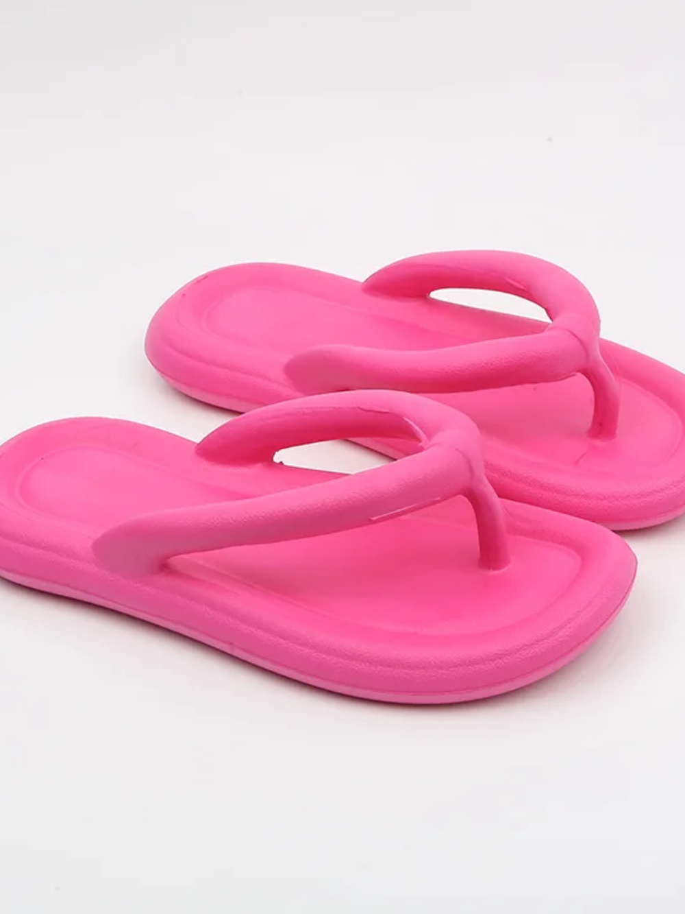 Solvivra Soft Candy-Colored Flip Flops