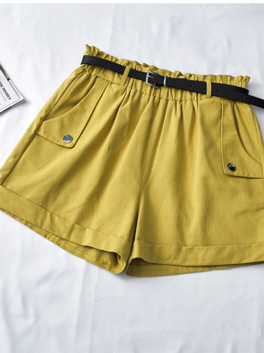 Solvivra Plicated High-Waist Trousers